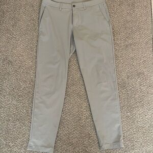 lululemon athletica Men's Light Gray Chinos